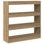 Armario de Libros/División de Espacio en Roble Artesanal - 100x30x103cm, Hecho de Madera Diseñada by , Bookcases and shelves ...