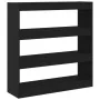 Mueble para libros / Separador de ambientes Roble negro 100x30x103cm Madera resistente by , Bookcases and shelves - Ref: Foro...