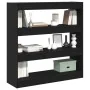 Mueble para libros / Separador de ambientes Roble negro 100x30x103cm Madera resistente by , Bookcases and shelves - Ref: Foro...