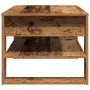 Mesa de café de madera reciclada 102x55x45 cm de madera de ingeniería de , Mesas de centro - Ref: Foro24-862727, Precio: 75,4...
