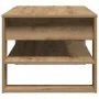 Mesa de café de roble Artisan 102x55x45 cm de madera ingenierizada by , Coffee table - Ref: Foro24-862728, Price: 75,42 €, Di...