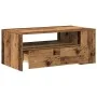 Mesa de café de madera vieja 102x55x43,5 cm de madera de ingeniería by , Coffee table - Ref: Foro24-862731, Price: 99,95 €, D...
