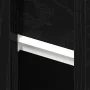 Armario de Noche de Pared de en Madera de Roble Negro by , Nightstands - Ref: Foro24-862734, Price: 44,93 €, Discount: -5%%