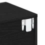 Armario de Noche de Pared de en Madera de Roble Negro by , Nightstands - Ref: Foro24-862734, Price: 44,93 €, Discount: -5%%