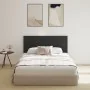 Cabecera Negra de Roble 160x1,5x80 cm de Madera de Ingeniería by , Headboards and footboards - Ref: Foro24-862736, Price: 66,...