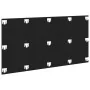 Cabecera Negra de Roble 160x1,5x80 cm de Madera de Ingeniería by , Headboards and footboards - Ref: Foro24-862736, Price: 66,...