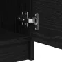 aparador de roble negro 60x30x70 cm hecho de madera elaborada von , Sideboards - Ref: Foro24-862737, Preis: 85,17 €, Rabatt: ...