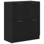 Aparador de roble negro - 60 x 30 x 70 cm - Hecho de madera elaborada von , Sideboards - Ref: Foro24-862739, Preis: 66,14 €, ...