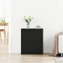 Aparador de roble negro - 60 x 30 x 70 cm - Hecho de madera elaborada von , Sideboards - Ref: Foro24-862739, Preis: 66,14 €, ...