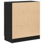 Aparador de roble negro - 60 x 30 x 70 cm - Hecho de madera elaborada von , Sideboards - Ref: Foro24-862739, Preis: 66,14 €, ...