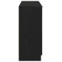 Aparador Negro de Roble 90,5x30x70 cm Madera Elaborada | Foro24.es | Tu tienda online para hogar, jardín y más Foro24.es