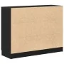 Aparador Negro de Roble 90,5x30x70 cm Madera Elaborada | Foro24.es | Tu tienda online para hogar, jardín y más Foro24.es