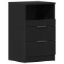 Mesita de Noche Negro Roble 40x35x65 cm Hecha de Madera Elaborada von , Nachttische - Ref: Foro24-862741, Preis: 68,04 €, Rab...