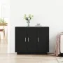 Aparador Negro Roble 92x35x75 cm Madera Ingenierizada | Foro24.es | Tu tienda online para hogar, jardín y más Foro24.es