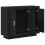 Aparador Negro Roble 92x35x75 cm Madera Ingenierizada | Foro24.es | Tu tienda online para hogar, jardín y más Foro24.es