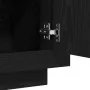 aparador Negro Roble 80x40x75 cm Madera elaborada | Foro24.es | Tu tienda online para hogar, jardín y más Foro24.es