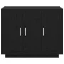 Aparador Negro Roble 92x35x75 cm Madera Ingenierizada | Foro24.es | Tu tienda online para hogar, jardín y más Foro24.es