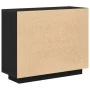Aparador Negro Roble 92x35x75 cm Madera Ingenierizada | Foro24.es | Tu tienda online para hogar, jardín y más Foro24.es