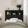 Cabecero Gabinete Negro Roble 120x19x103.5 cm Madera Elaborada | Foro24.es | Tu tienda online para hogar, jardín y más Foro24.es