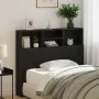 Cabecero Gabinete Negro Roble 120x19x103.5 cm Madera Elaborada | Foro24.es | Tu tienda online para hogar, jardín y más Foro24.es