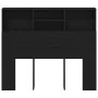 Cabecero Gabinete Negro Roble 120x19x103.5 cm Madera Elaborada | Foro24.es | Tu tienda online para hogar, jardín y más Foro24.es