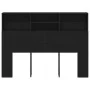 Cabecero - Roble Negro, 140x19x103.5 cm, Hecho de Madera Elaborada by , Headboards and footboards - Ref: Foro24-862752, Price...