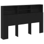 Cabecera de en Roble Negro - 160x19x103.5 cm Hecha de Madera Ingeniería | Foro24.es | Tu tienda online para hogar, jardín y más Foro24.es