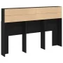 Cabecera de en Roble Negro - 160x19x103.5 cm Hecha de Madera Ingeniería | Foro24.es | Tu tienda online para hogar, jardín y más Foro24.es