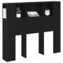 Cabecero de Armario Negro Roble 120x19x104,5 cm Madera elaborada | Foro24.es | Tu tienda online para hogar, jardín y más Foro24.es