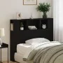 Cabecero de Armario Negro Roble 120x19x104,5 cm Madera elaborada | Foro24.es | Tu tienda online para hogar, jardín y más Foro24.es
