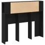 Cabecero de Armario Negro Roble 120x19x104,5 cm Madera elaborada | Foro24.es | Tu tienda online para hogar, jardín y más Foro24.es