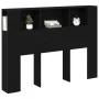 Cabecera de Roble Negro de - 140x19x104.5 cm - Hecha de Madera Ingenierizada | Foro24.es | Tu tienda online para hogar, jardín y más Foro24.es