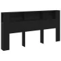 Cabecero Negro Roble 200x18,5x104,5 cm | Foro24.es | Tu tienda online para hogar, jardín y más Foro24.es
