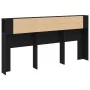 Cabecero Negro Roble 200x18,5x104,5 cm | Foro24.es | Tu tienda online para hogar, jardín y más Foro24.es