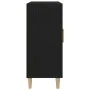 Aparador Negro de Roble 90x34x80 cm en Madera | Foro24.es | Tu tienda online para hogar, jardín y más Foro24.es