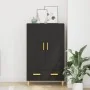 Highboard de en Roble Negro, 70x31x115 cm, Hecho de Madera Elaborada by , Sideboards - Ref: Foro24-862763, Price: 114,51 €, D...