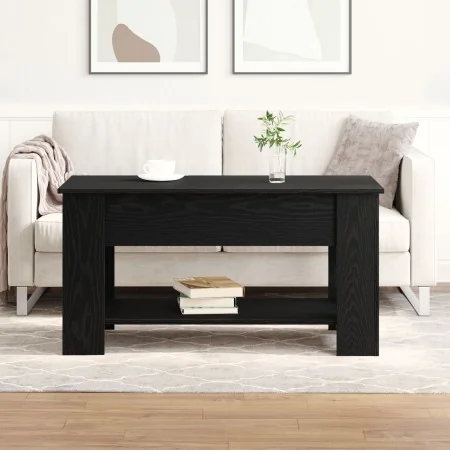 Mesa de café de roble negro - 101x49x52 cm fabricada con madera engineered | Foro24.es | Tu tienda online para hogar, jardín y más Foro24.es