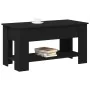 Mesa de café de roble negro - 101x49x52 cm fabricada con madera engineered | Foro24.es | Tu tienda online para hogar, jardín y más Foro24.es