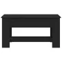 Mesa de café de roble negro - 101x49x52 cm fabricada con madera engineered | Foro24.es | Tu tienda online para hogar, jardín y más Foro24.es