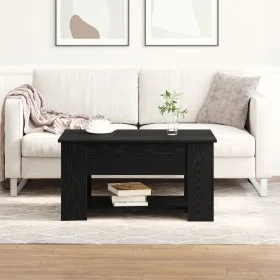 Comprar Mesa de Café de Roble Negro 79x49x41 cm