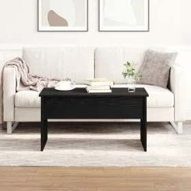 Mesa de Café de Roble Negro - 80 x 50.5 x 41.5 cm by , Coffee table - Ref: Foro24-862766, Price: 75,10 €, Discount: -5%%