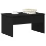 Mesa de Café de Roble Negro - 80 x 50.5 x 41.5 cm by , Coffee table - Ref: Foro24-862766, Price: 75,10 €, Discount: -5%%