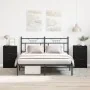 Mesitas de Noche 2 paquetes Negro Roble 40x65x65 cm Hechas de Madera Elaborada | Foro24.es | Tu tienda online para hogar, jardín y más Foro24.es