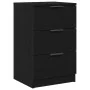 Mesitas de Noche 2 paquetes Negro Roble 40x65x65 cm Hechas de Madera Elaborada | Foro24.es | Tu tienda online para hogar, jardín y más Foro24.es