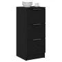 Consolas 2 pcs Negro Roble 30x30x70 cm Madera elaborada | Foro24.es | Tu tienda online para hogar, jardín y más Foro24.es