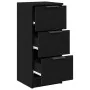 Consolas 2 pcs Negro Roble 30x30x70 cm Madera elaborada | Foro24.es | Tu tienda online para hogar, jardín y más Foro24.es