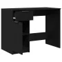 Escritorio de roble negro - 100x50x75 cm - Hecho de madera elaborada von , Schreibtische - Ref: Foro24-862779, Preis: 93,69 €...