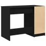 Escritorio de roble negro - 100x50x75 cm - Hecho de madera elaborada von , Schreibtische - Ref: Foro24-862779, Preis: 93,69 €...