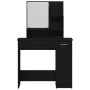 Mesa de Tocador de Roble Negro con Espejo - 86.5 x 35 x 136 cm | Foro24.es | Tu tienda online para hogar, jardín y más Foro24.es
