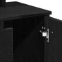 Mesa de Tocador de Roble Negro con Espejo - 86.5 x 35 x 136 cm | Foro24.es | Tu tienda online para hogar, jardín y más Foro24.es